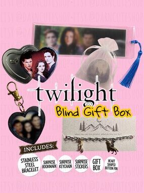 Twilight Gift Box - Accessory Set bellas bracelet stainless steel, Mystery box